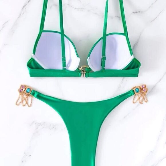 Bikini LUXE Push Up Two Piece Bikini Swimsuit Set - Picture 5 of 11